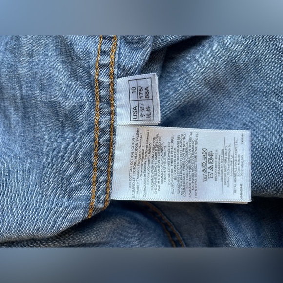BROOKS BROTHERS denim shirt - Picture 8 of 8